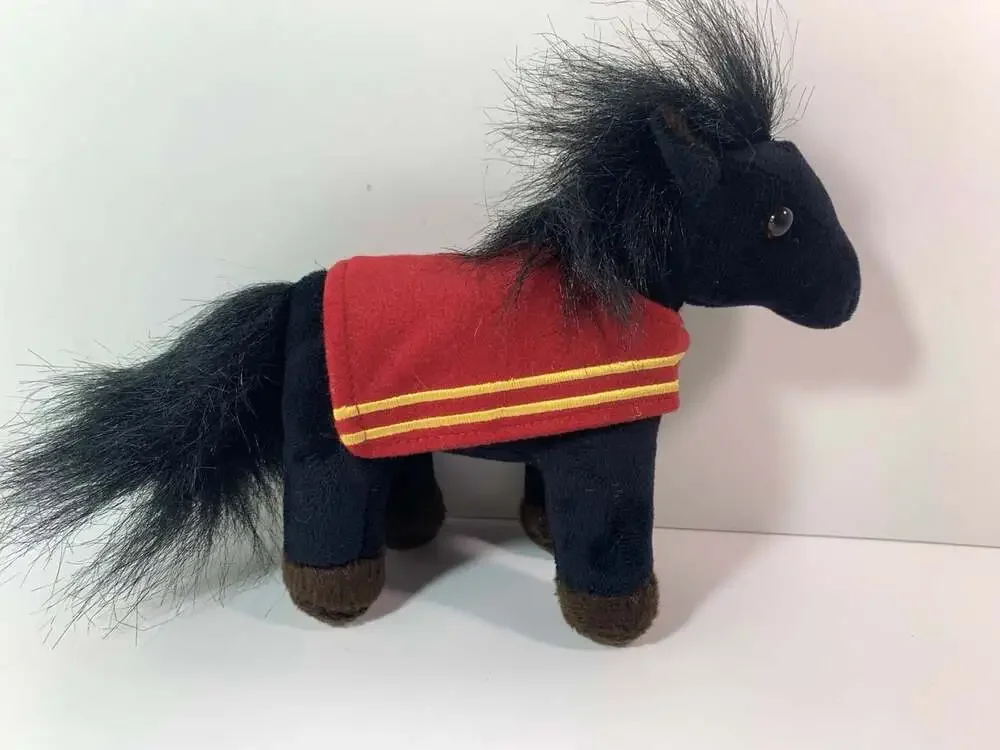 Wells Fargo Mike the Pony Black advertising plush NWT